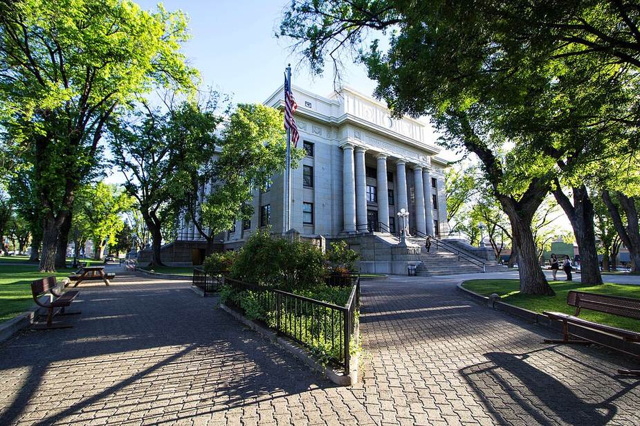 The Yavapai County Courthouse in Prescott